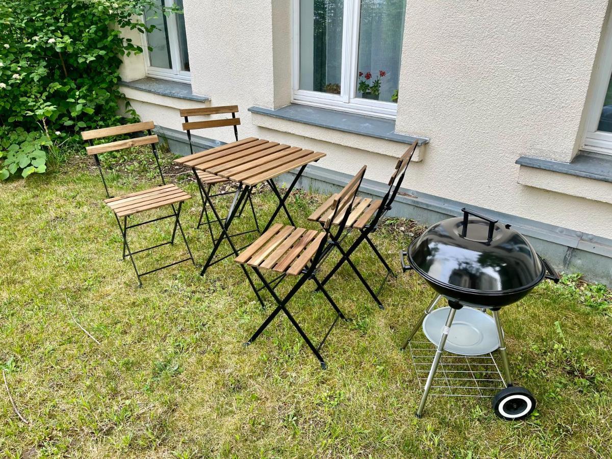 Wohlfuehl-Oase Mitten In Der Stadt - Garten, Grill, Netflix Und Drucker Apartment Лайпциг Екстериор снимка